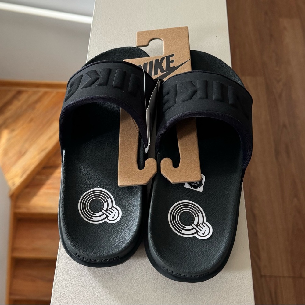 Brand new “Nike “(of court slide)slippers for women.Size-8,color black.🖤 - Picture 5 of 10